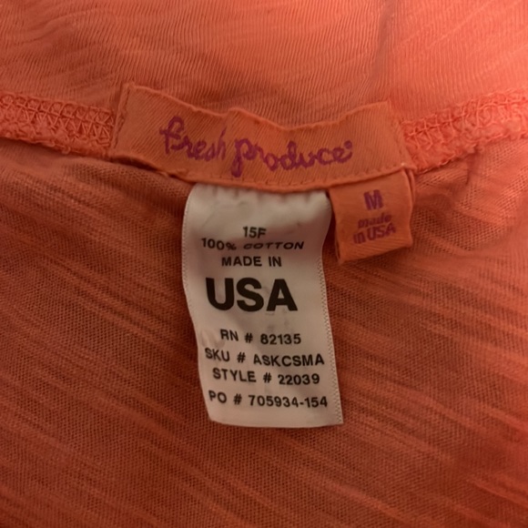 Fresh Produce Casual Pink Textured Skirt Women Size Medium A-Line Stretch Skirt - Picture 6 of 11